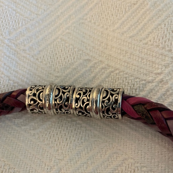 Brighton Fuschia Barbados Handbag - Picture 3 of 11